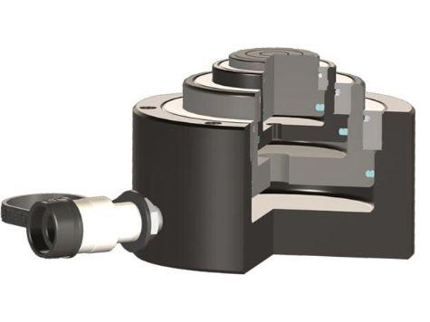 RLT311, 309 kN Capacité, 29 mm Course, Vérins Télescopiques de Faible Hauteur, Multi-Étages_1