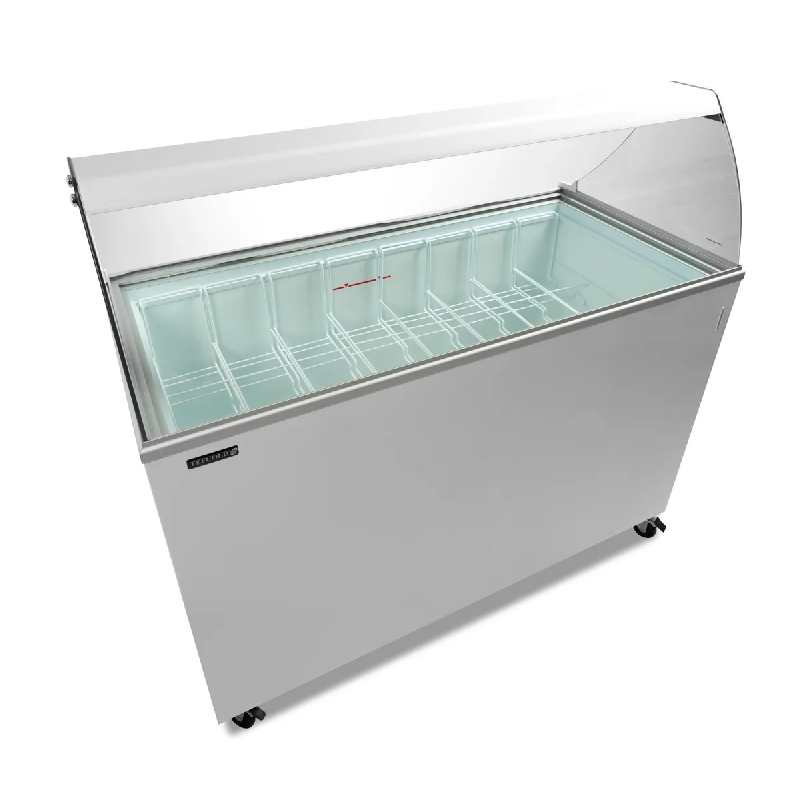 Vitrine a glace IC400SC-SO (401 / 350 L) Blanc TEFCOLD_1