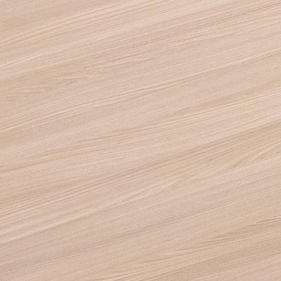 Armoire haute avec portes battantes Mito - MDD - Blanc brillant, Sycomore clair_1