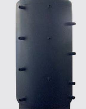 Ballon tampon isolé avec 1 échangeur - SGB 200 litres - acier doux - Galmet_0