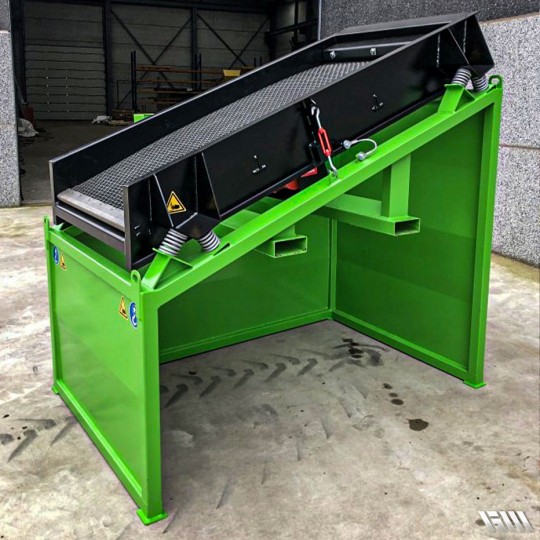 Crible stationnaire DB25S - rendement 7 à 25T/h - électrique et transportable - DB Engineering_1