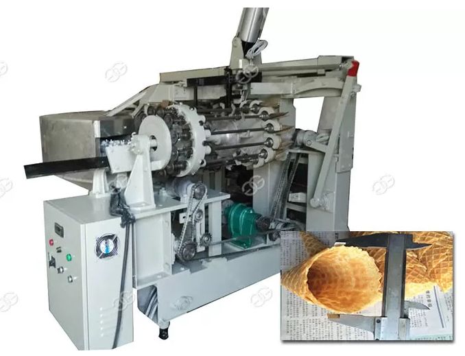 Équipement industriel pour la production de cornets de crème glacée