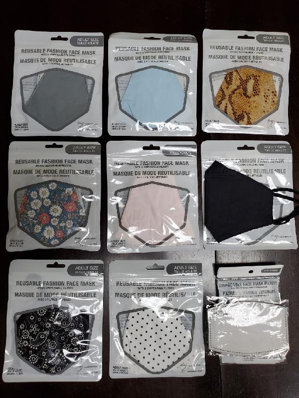 Masque réutilisable en cotton doux + filtres remplaçables_1