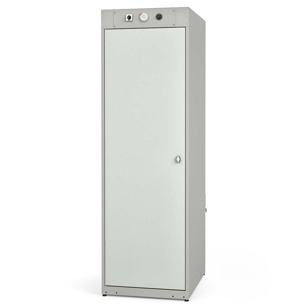 Sèche-armoire par condensation - 8 vestes et pantalons de travail - Structure en acier avec minuterie et lampe à ozone_1