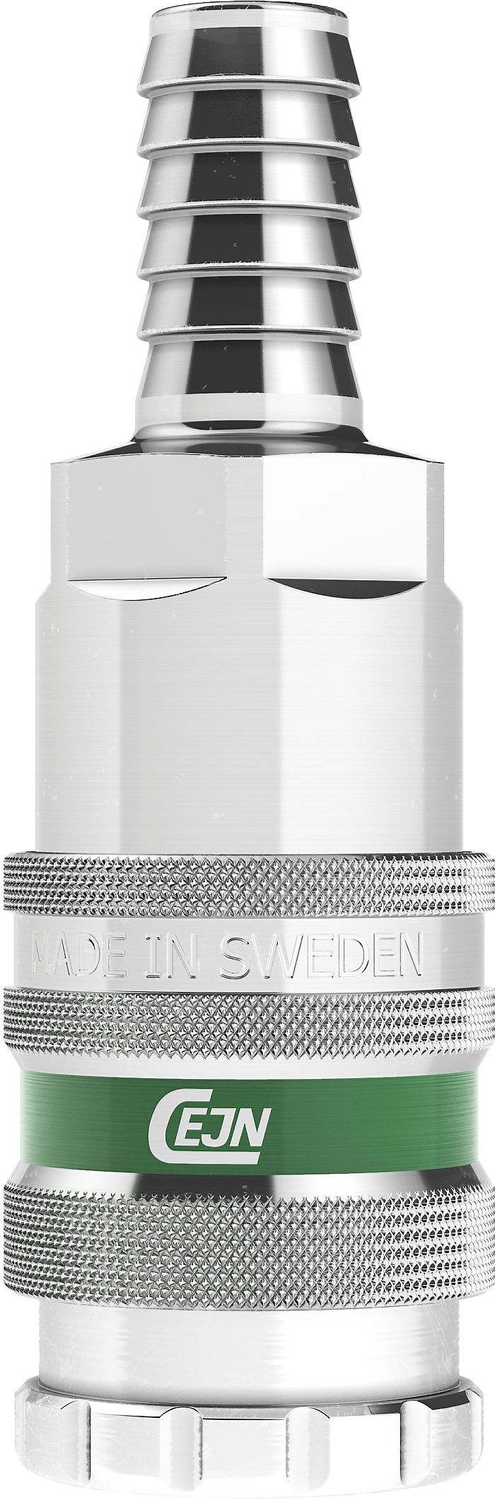 Série 345 - Coupleur CEJN - Laiton/Nickelé à double obturation pour applications air respirable_1