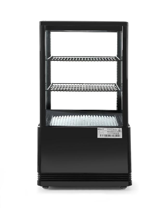 Vitrine de table réfrigérée positive 2 étagères 58L ARKTIC HENDI - Noir_1