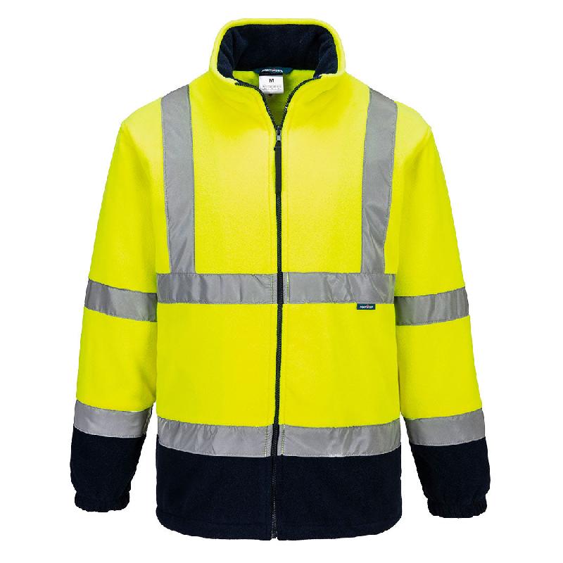 Blouson F301 Bicolore HV EN ISO 20471 Classe 3 - Jaune/Marine / 5XL_1