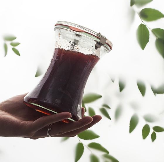 Bocaux en verre WECK bobine 370 ml Ø 80 mm avec couvercles et joints - WN000031 (clips non inclus)_1