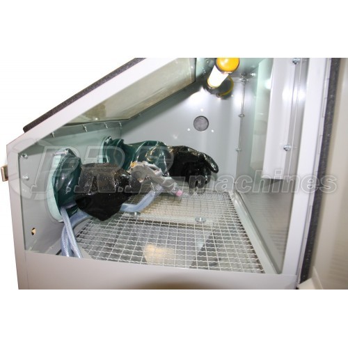 Cabine de sablage 110L - idéale pour modélisme et restauration auto-moto - avec trappe latérale et accessoires inclus_1