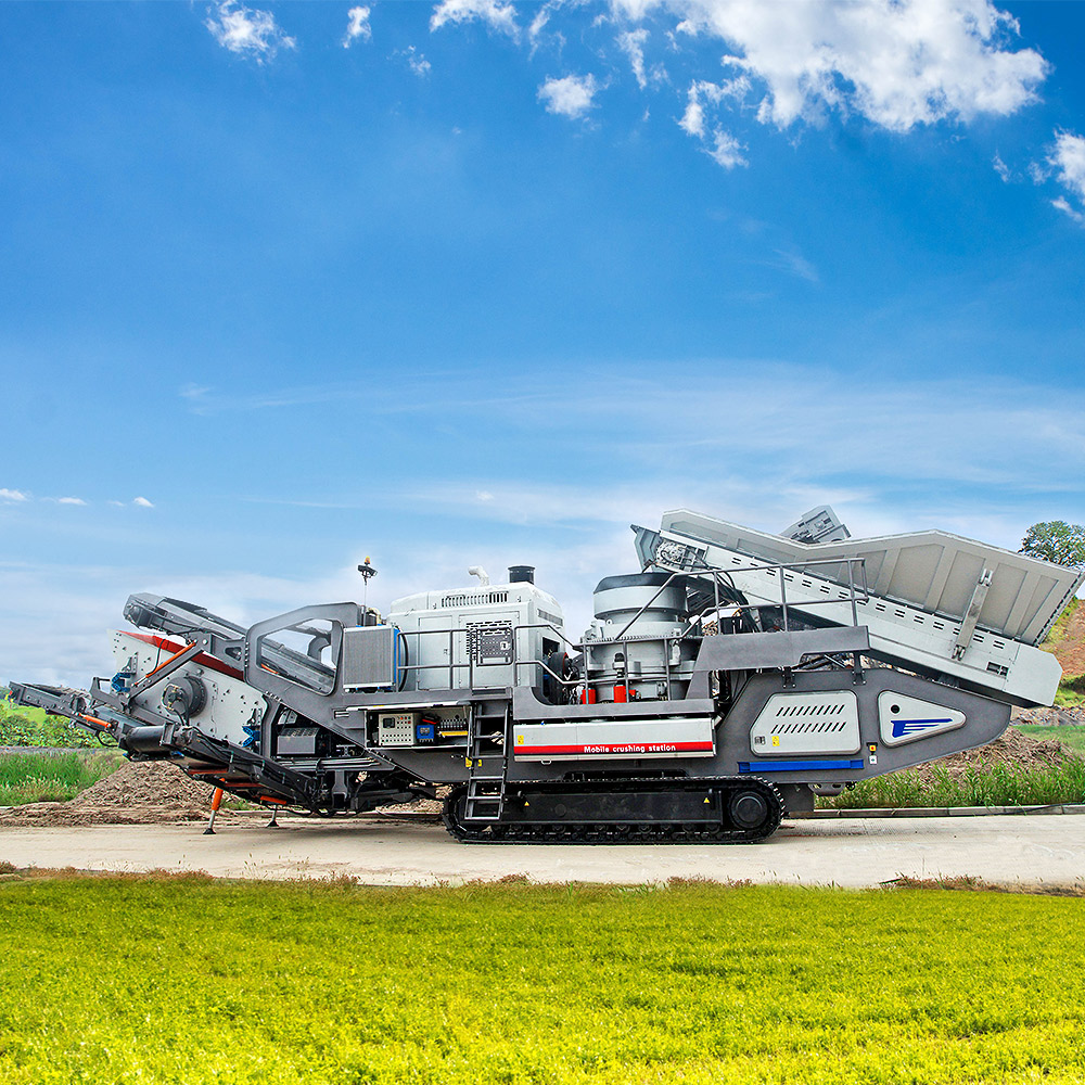 Concasseur sur chenilles pour recyclage et démolition