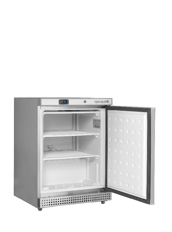 Congélateur de stockage UF200S ( 200 / 120 L) Inox TEFCOLD_1