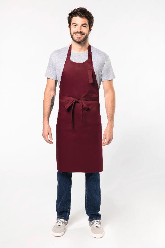 Tablier polycoton sans poche - Réf: K8000 - Kariban - 65% polyester / 35% coton_1