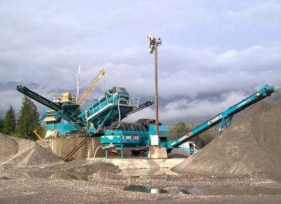 Cribleuse mobile Terex Washing System M1700 - 2 ou 3 étages, mobiles sur chenilles ou roues_1