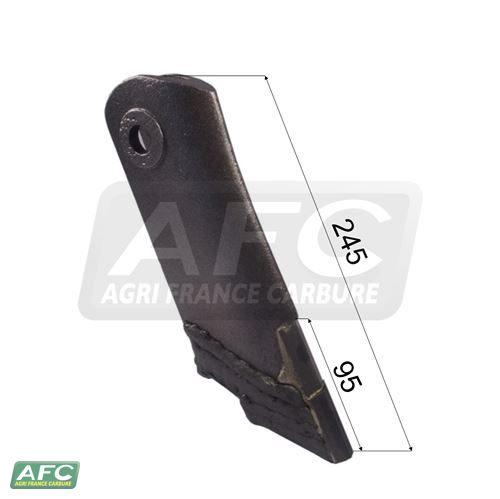 Dent de semoir carbure Horsch H0236262 - 2 kg pour SPRINTER, DELTASEM ou ATD_1