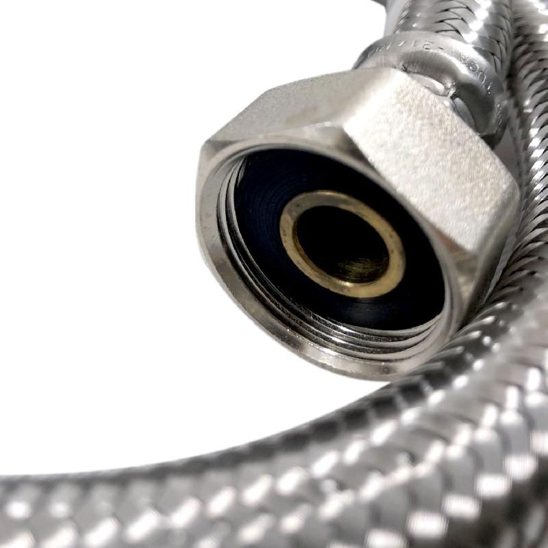 Flexible inox ø13mm intérieur f-f 3/4