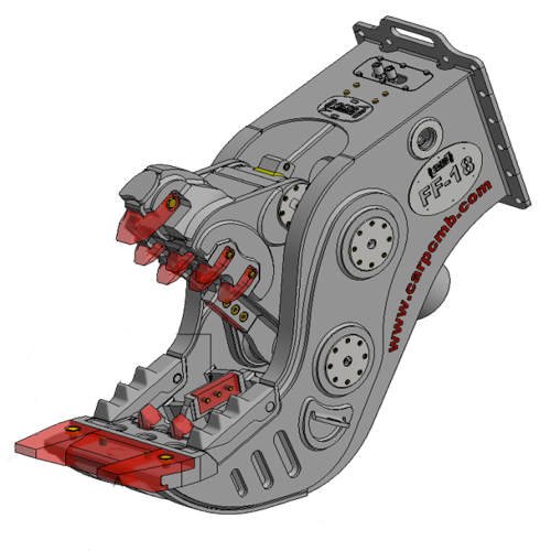 Broyeur de démolition secondaire - Série FF pour pelles de 5 à 52 tonnes_1