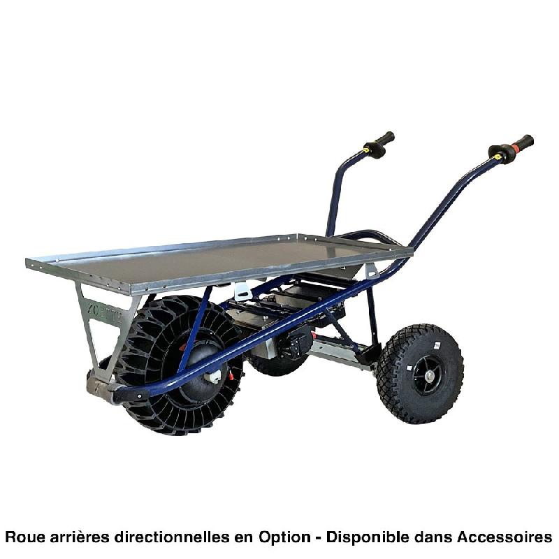 Extra-pro - plateau  brouette électrique ZOETTE - avec, sans_1