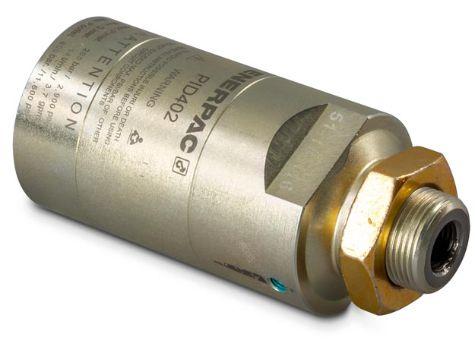 PID502A, 5:1 Intensifier, Inline, Dump Valve, BSPP Ports, with port filtration and flow orifice_1