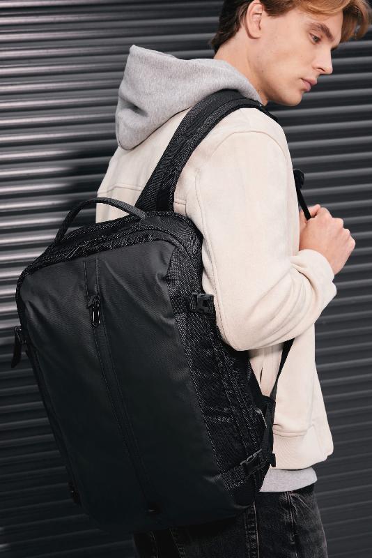 Sac à dos business en polyester - Support ordinateur jusqu'à 15 pouces - Réf: KI0933 - Marque Kimood_1