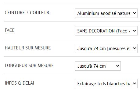 Caisson lumineux LED simple face - Patt'a Pub - Épaisseur 12 cm - Aluminium anodisé naturel - Éclairage LED haute intensité_1