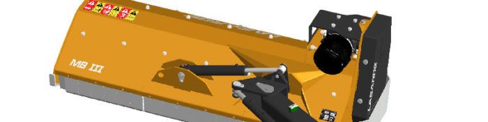 Machine forestière avec rotor imposant et sécurité hydraulique