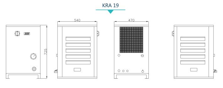 Refroidisseur d'eau industriel KRA - 2,1 à 7 kW - Refroidissement de process et machines_1