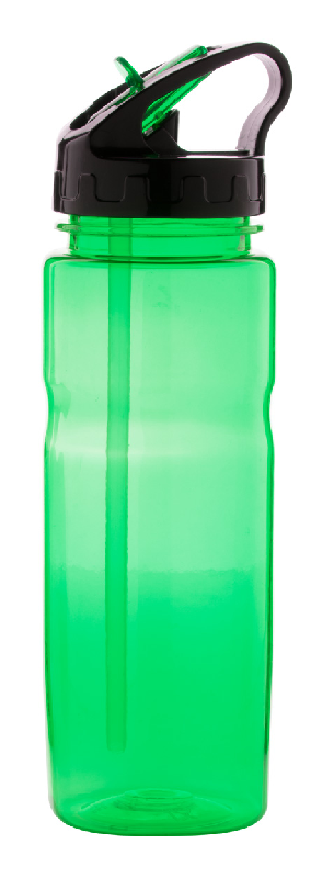 Gourde de sport - plastique Tritan sans BPA - 650 ml avec bec-verseur - couleur verte_1