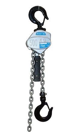 Bravo AC - Palan compact et robuste - Tractel SAS - Charge 250 et 500 kg - Crochets rotatifs 360°_1