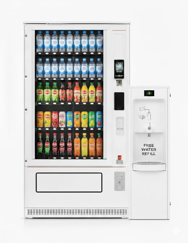 Distributeurs automatiques intelligents de boissons et d'hydratation - Smart Beverage & Hydration Vending_1