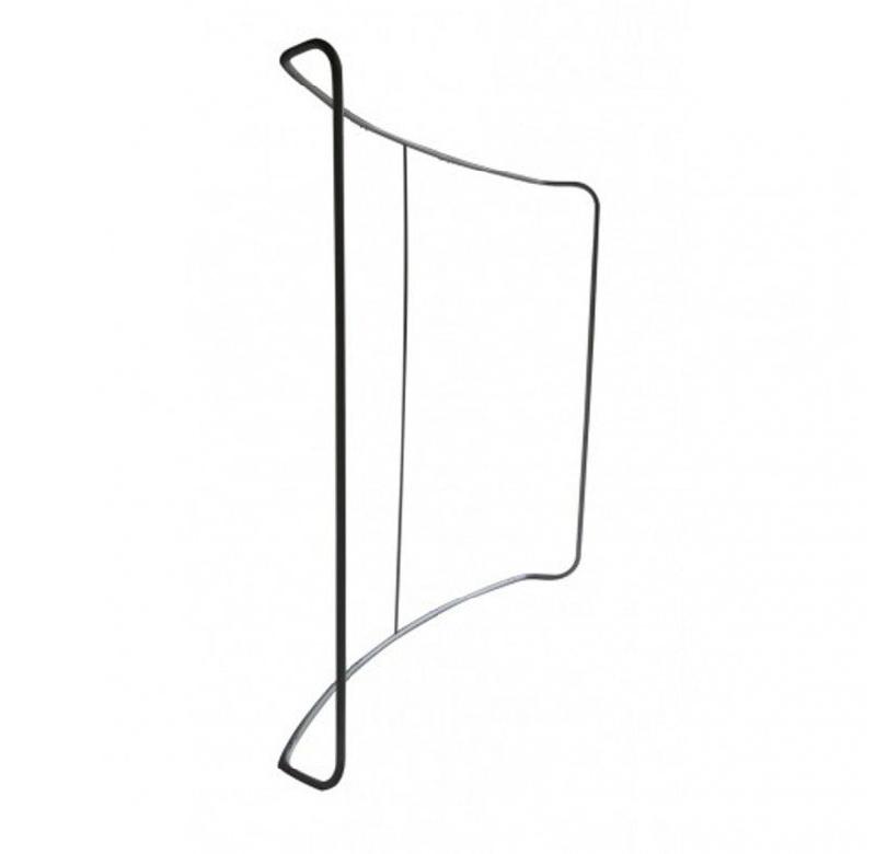 Photocall tubulaire textile chaussette M (recto verso) - Référence: POP CURVE M - Mur d'image tubulaire en aluminium ultra-léger_1