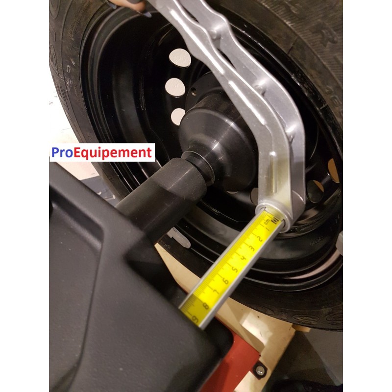 Équilibreuse de roue pour atelier et garage