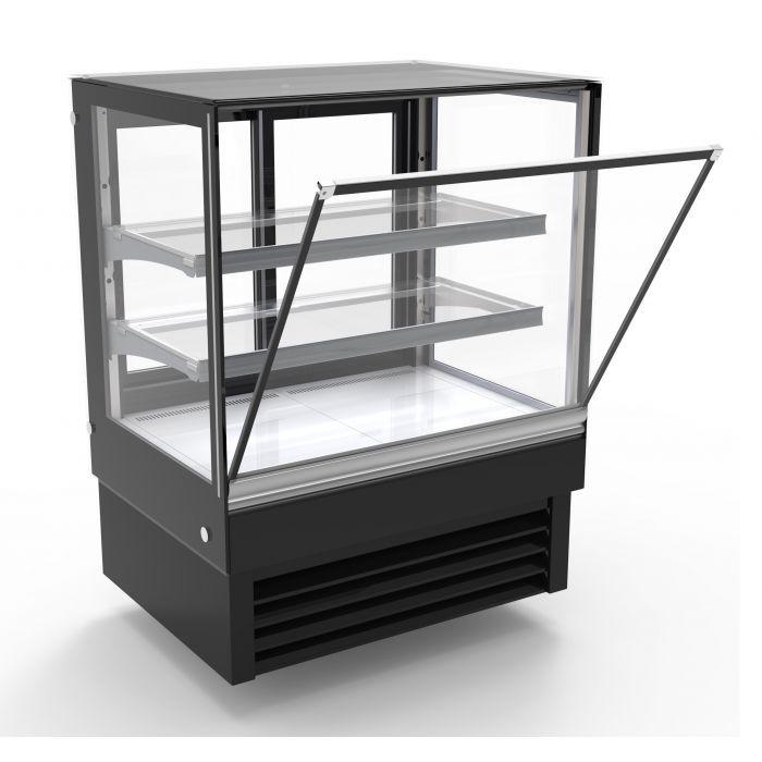 Vitrine réfrigérée 900mm 4 faces vitrées 190L 7450.0820 Combisteel_1