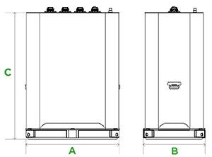 119999 - Cuves à carburants Renson - Réservoir métallique double paroi PEHD - Volume 1000L_1