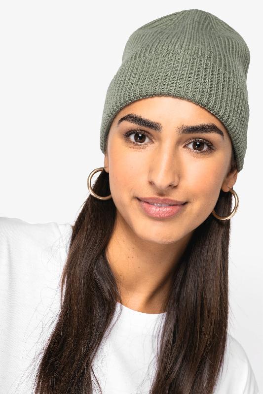 Bonnet écoresponsable unisexe en laine mérinos - Réf: NS012 - Matière douce et chaude, thermorégulatrice et hypoallergénique_1