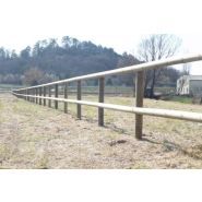 Clôture bois stallion pour chevaux - horse stop - 2 demi-lices, 1m50 - ref. Bs14225-2_1