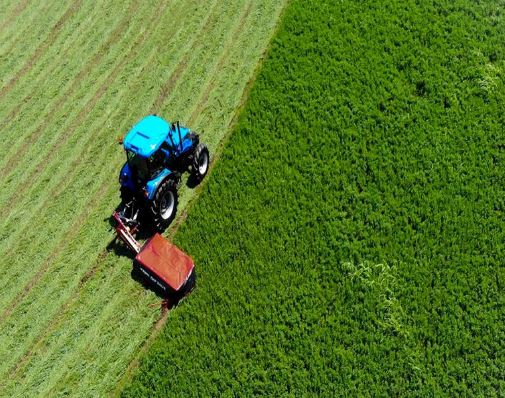 Faucheuse à disques rotative équipée de barre de coupe puissante à transmission par engrenages - dkf 320_1
