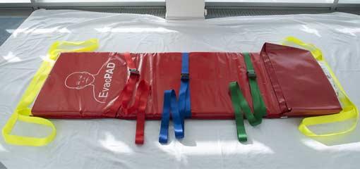 Matelas médicalisé d'évacuation EvacPad - mousse 5 cm - charge 150 kg_1