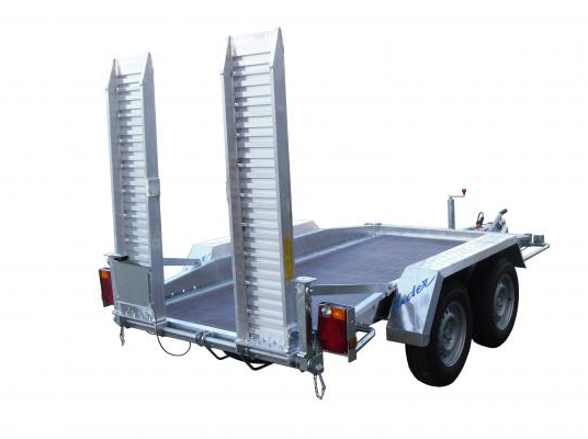 Remorque porte engin lider 2.5t - 3m - 2 essieux_1