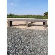 Banquette Sauves 150cm - 100% recyclée - PolyAl - Gris naturel, marron ou carbone_2