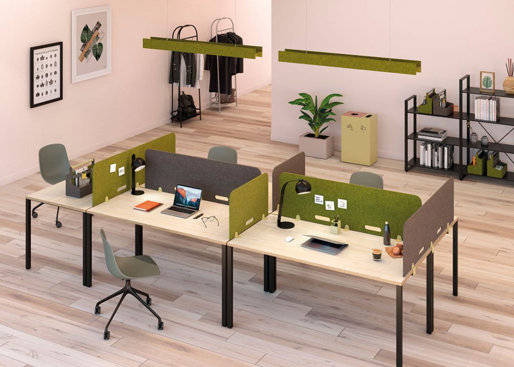 Cloison acoustique modulable pour espaces professionnels collaboratifs_1