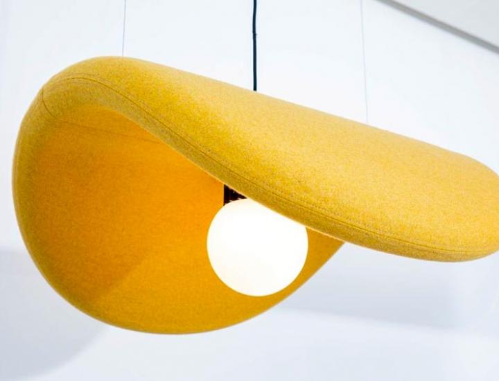 Luminaire suspendu acoustique professionnel - ref : buzzichip_1