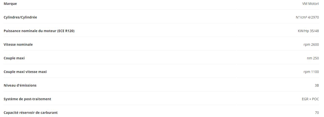 S80 - Tracteur agricole - Goldoni - Puissance nominale du moteur 35 kW / 48 HP - Compact et maniable pour vignobles et vergers_1