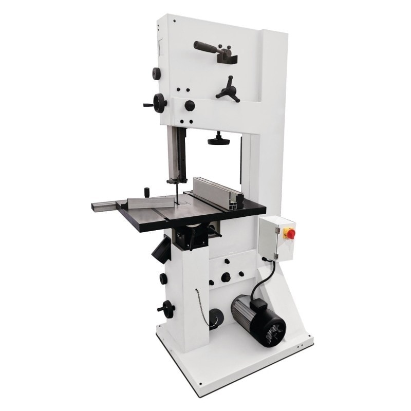 Scie à ruban verticale Holzkraft HBS 613 S - Machine professionnelle robuste avec accessoires inclus_1