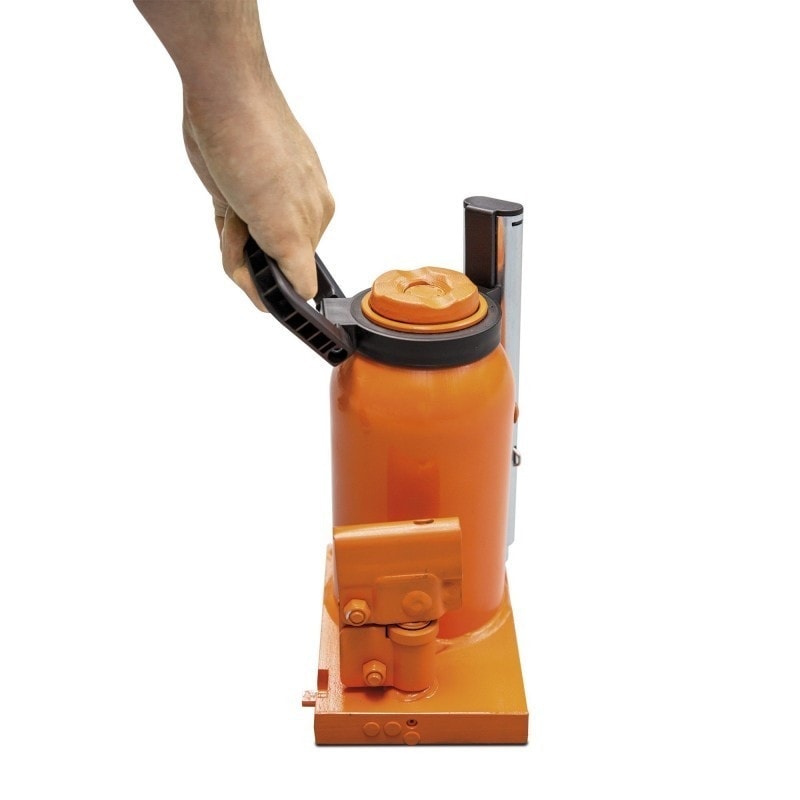 Cric bouteille Unicraft HSWH 30 TOP - 30 tonnes - avec semelle anti-basculement et levier rotatif_1