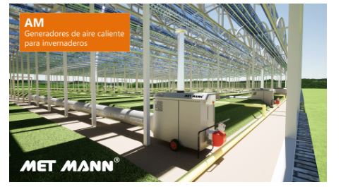 Générateur d'air chaud AM - Chauffage pour serres, fermes et locaux industriels - Puissance 43 à 180 kW - Diesel, gaz naturel ou propane_1