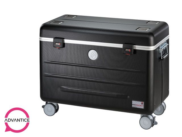 Paraproject Case U20 Plus - Classe mobile pour 20 tablettes avec kit réseau et charge ultra-rapide_2