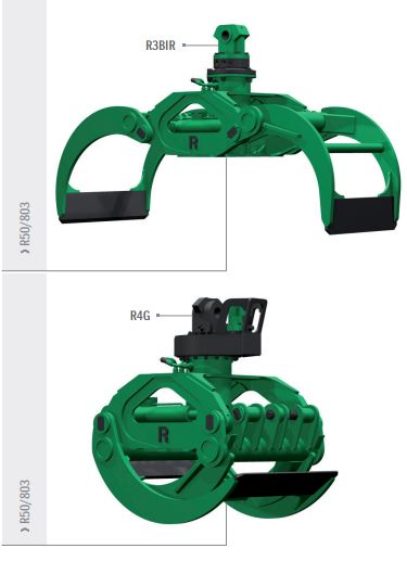 Pinces pour pelles et chargeurs r50/803 rozzi_1