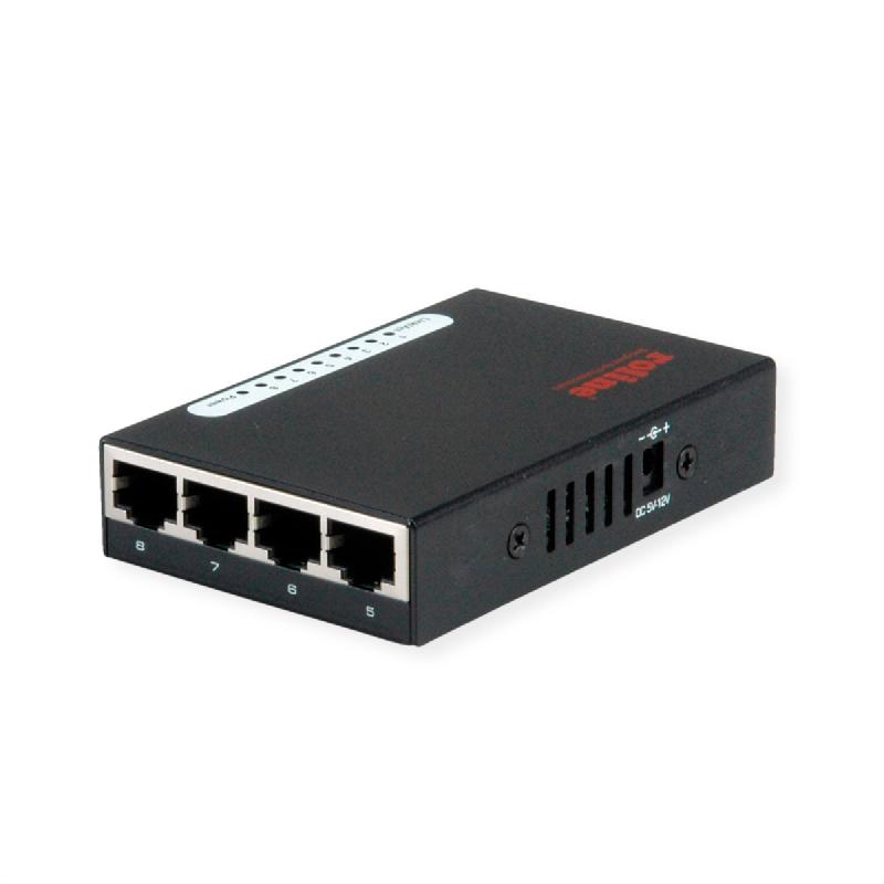 ROLINE Switch Gigabit Ethernet, Pocket, 8 ports_1