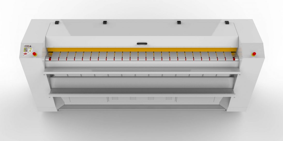 G32.50 - Sécheuse-repasseuse GMP SRL - Cylindre 3200 x Ø500 mm avec système SKS et FSS_1