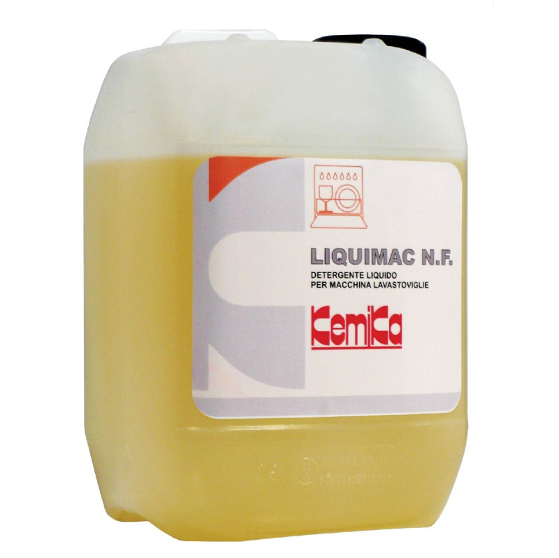 Kemika LIQUIMAC n.F detergent liquide concentre peu moussant pour lave-vaisselle bidon de 5l ou 20l_1